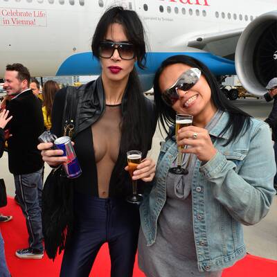 Die Ankunft der Life Ball Stars