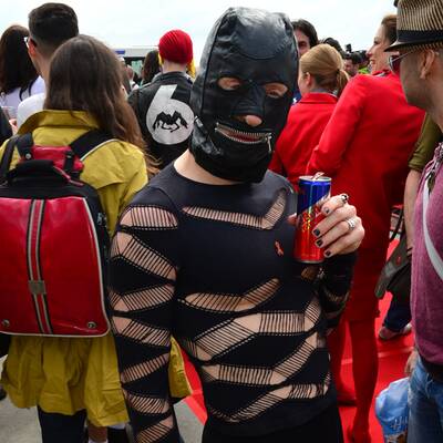 Die Ankunft der Life Ball Stars