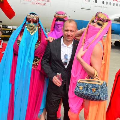 Die Ankunft der Life Ball Stars