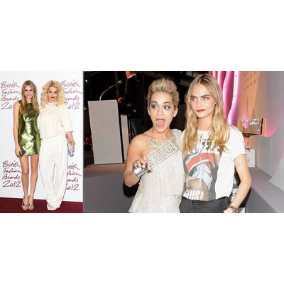 BFFs: Cara Delevingne & Rita Ora 