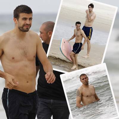 Strandzeit für Spaniens Starkicker