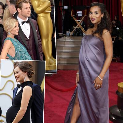 Oscars 2014: Hochschwangere Stars