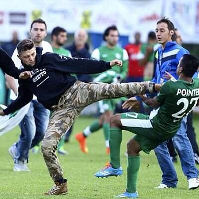 Tumulte bei Testspiel OSC Lille - Maccabi Haifa