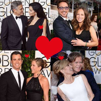 Golden Globes 2015: Die schönsten Paare