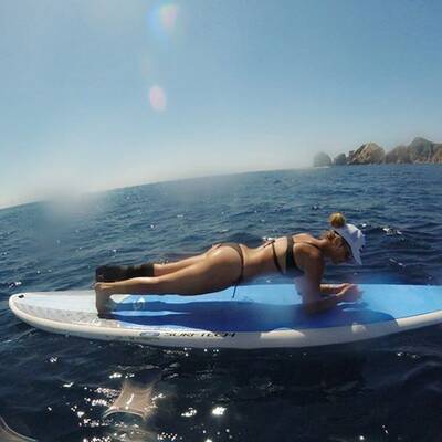 Lindsey Vonns heißes Training im Urlaub