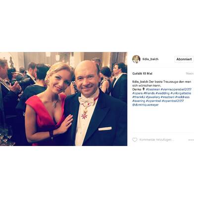Opernball: Die Instagram-Bilder der Stars