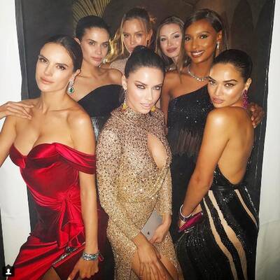 Alessandra Ambrosios Party-Fotos von den Oscars