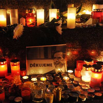 Trauer um Václav Havel