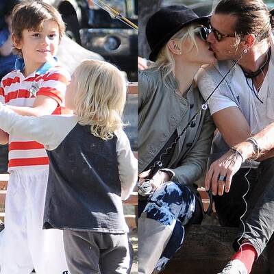 Hollywoods coolste Familie im Park