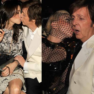 Paul McCartney: Der Küsserkönig der Grammys 2012