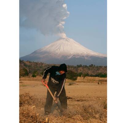 Vulkanausbruch in Mexiko