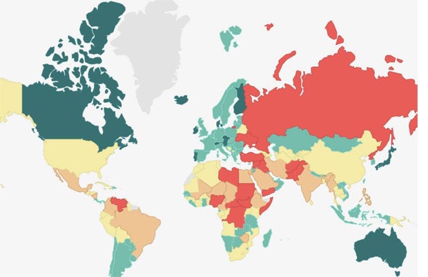 Nur in diesen drei Ländern ist es friedlicher als in Österreich
