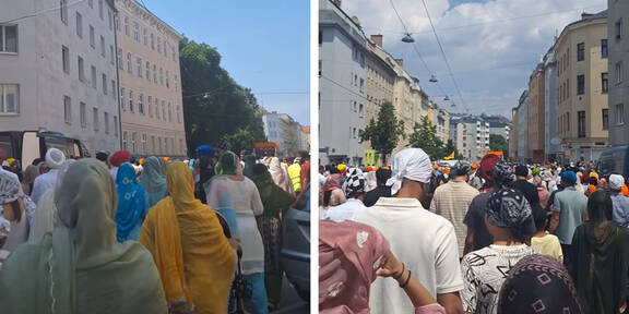 Was hinter dem Umzug Tausender Sikhs in Wien steckt