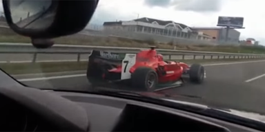 Pribram D4 Rennwagen Autobahn