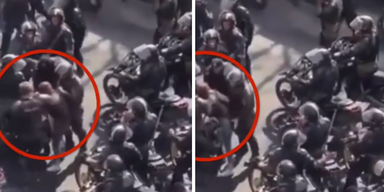 Frau an Hintern gegriffen: Irans Polizei in Erkl&auml;rungsnot