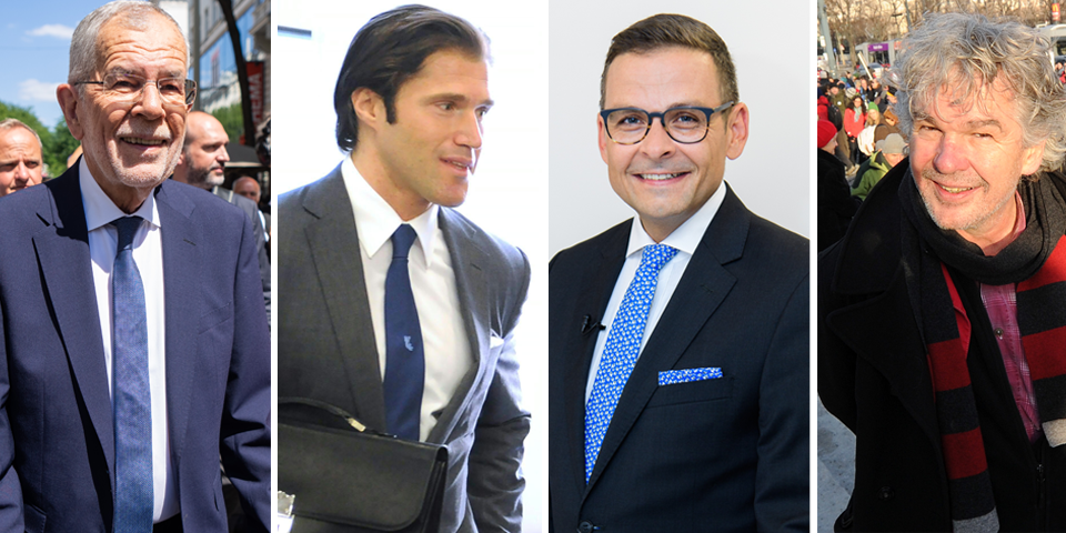 23 Kandidaten kämpfen um die Hofburg