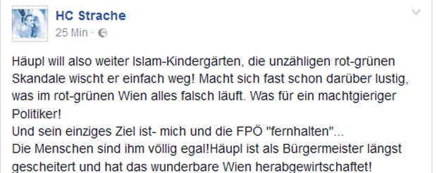 Strache: Häupl hat Wien herabgewirtschaftet