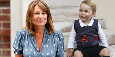 Prinz George, Carole Middleton