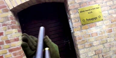 Halle Attent&auml;ter Anschlag Nazi