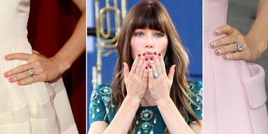 So trendy lackiert Jessica Biel