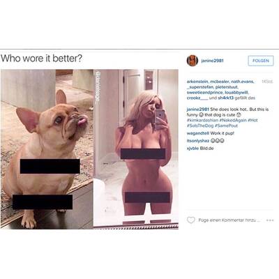 Kim Kardashian: So lacht das Netz über ihr Nackt-Selfie