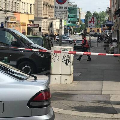Großeinsatz bei S-Bahnstation Rennweg
