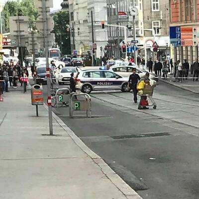 Großeinsatz bei S-Bahnstation Rennweg