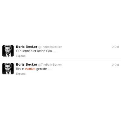 Boris Beckers Twitter-Attacken zum Nachlesen
