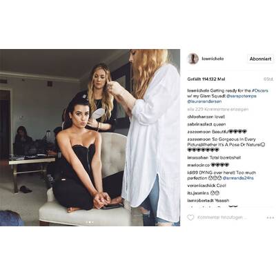 Oscars 2017: Die Instagram-Fotos der Stars