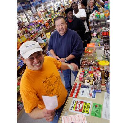 Beim US-Lotto geht es um mehr als eine halbe Milliarde Dollar.