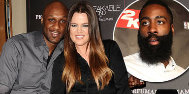 Khloe Kardashian, Lamar Odom, James Harden