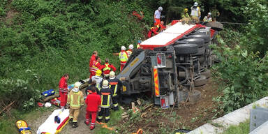 Lkw Kollision Wiesing