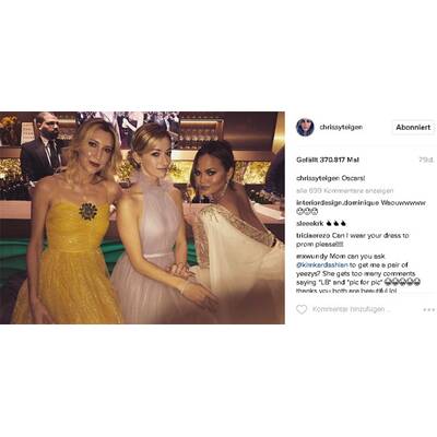 Oscars 2017: Die Instagram-Fotos der Stars