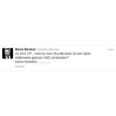 Boris Beckers Twitter-Attacken zum Nachlesen