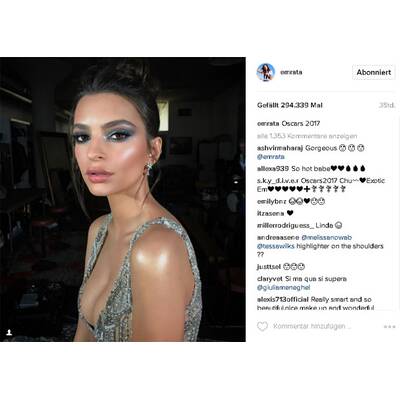 Oscars 2017: Die Instagram-Fotos der Stars