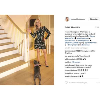 Oscars 2017: Die Instagram-Fotos der Stars