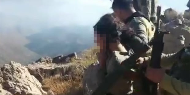 Türkische Armee Syrien Gräueltaten Schock-Bilder Türkei