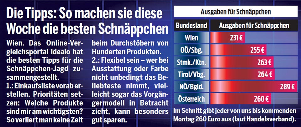 Black Friday: Schnäppchen um 100 Millionen