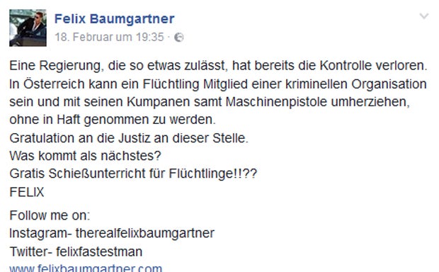 All-Felix schießt gegen die Regierung