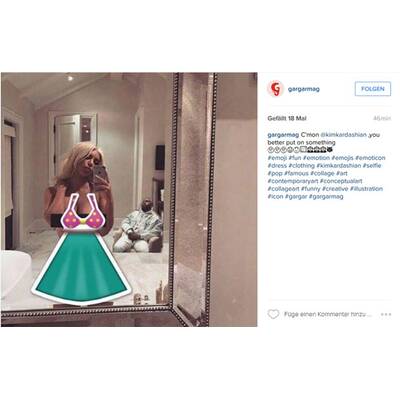 Kim Kardashian: So lacht das Netz über ihr Nackt-Selfie