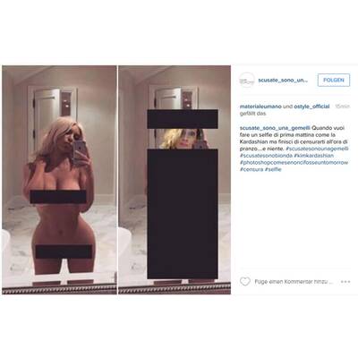 Kim Kardashian: So lacht das Netz über ihr Nackt-Selfie