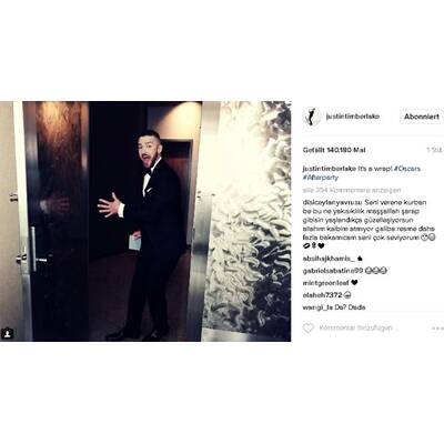 Oscars 2017: Die Instagram-Fotos der Stars
