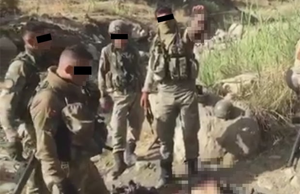 Türkische Armee Syrien Gräueltaten Schock-Bilder Türkei