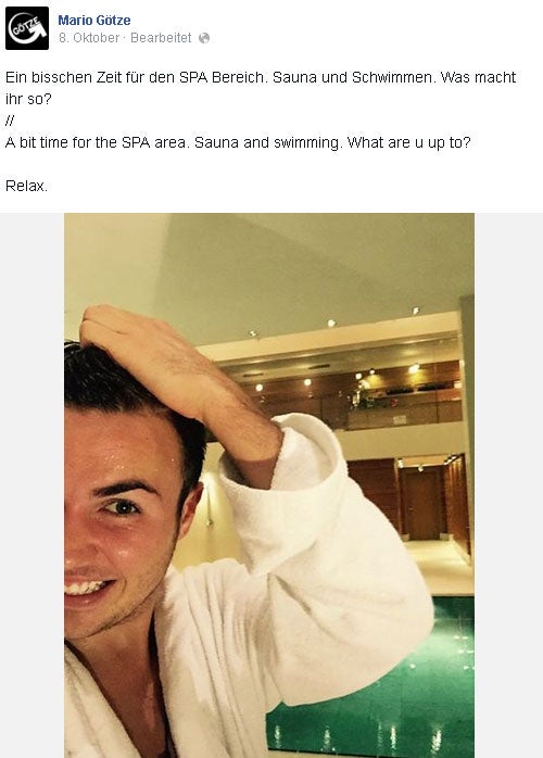 Mario Götze: Facebook-Blamage