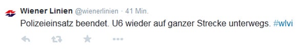 Bombendrohung in Wiener U-Bahn