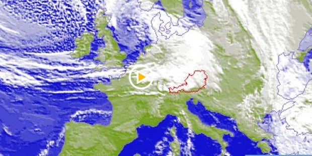Orkan mit 120 km/h in Österreich