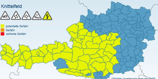 Hitzewelle auf dem Höhepunkt