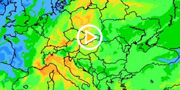 Hitzewelle auf dem Höhepunkt
