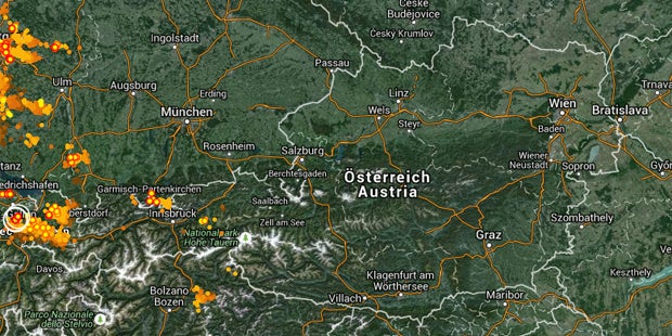 Tropen-Nacht in Österreich