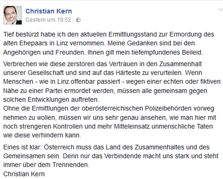 Kern Hassmord Linz